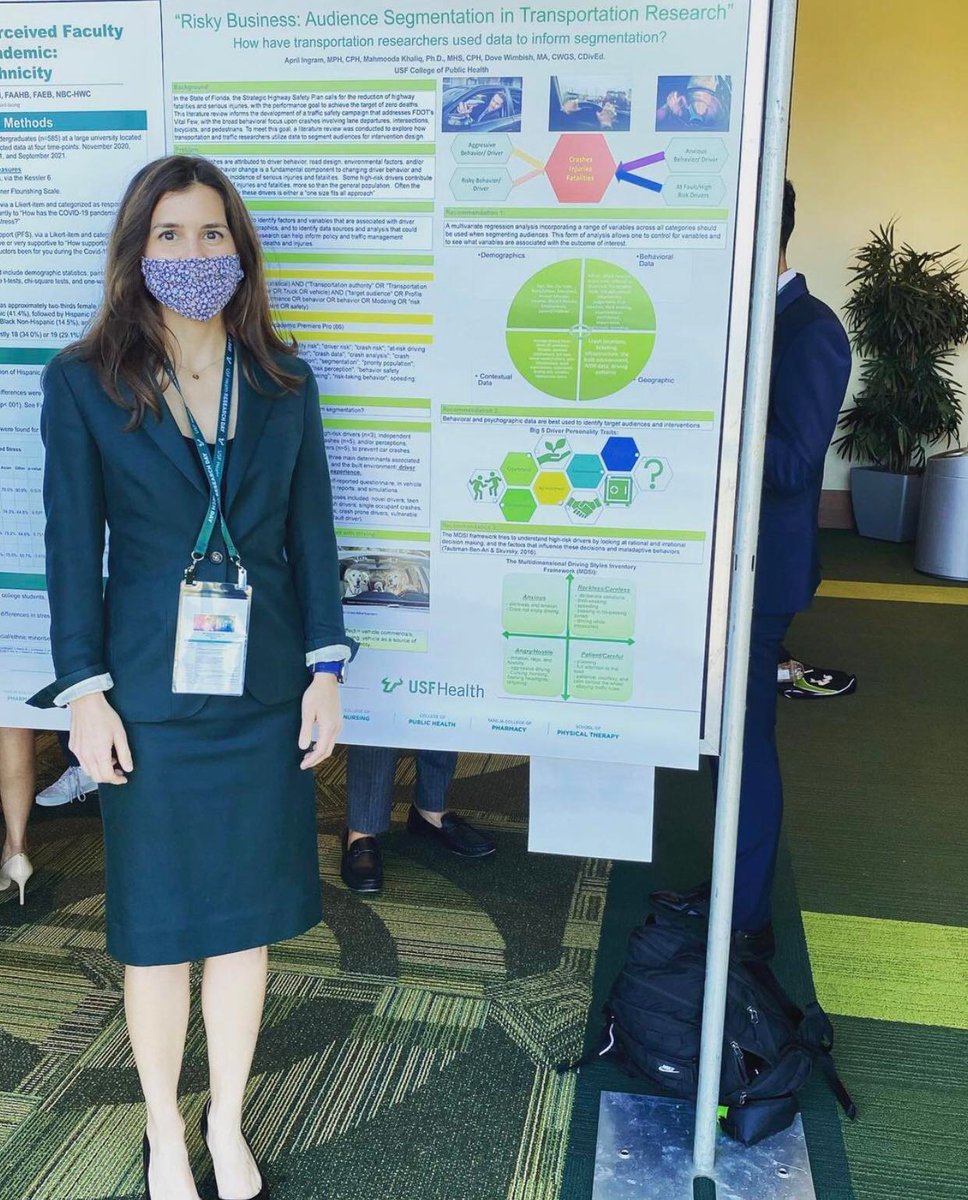 FPRC_USF's tweet photo. Here's a look at our team's poster presentations at last week's USF Health Research Day! @USFHealth @usfcoph
#USFCOPHRocks #socialmarketing #neuromarketing #FPRC #research #transportation https://t.co/bMQwCJyczS