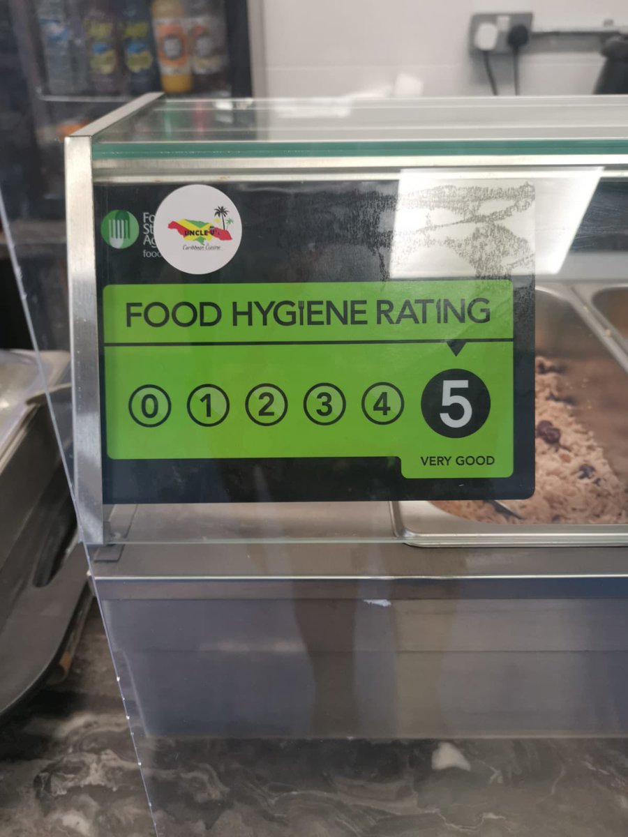 Worked hard for this at Uncle V’s Caribbean