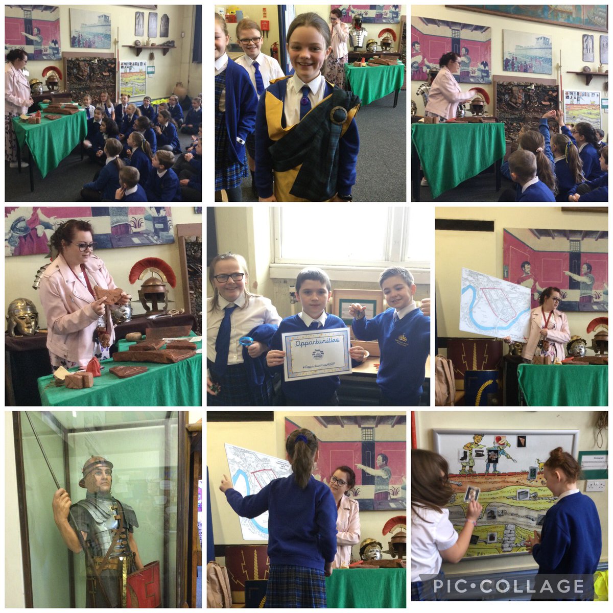 #OpportunitiesAtQP @QueensCoEURC @MissHughesQP 

What a fabulous opportunity to visit he Grosvenor Museum. We spent the morning with Jenny who talked to us all about Roman artefacts and why the Romans came to Britain #QPHistorians @MissLuntQP https://t.co/y6V2wNmMYR