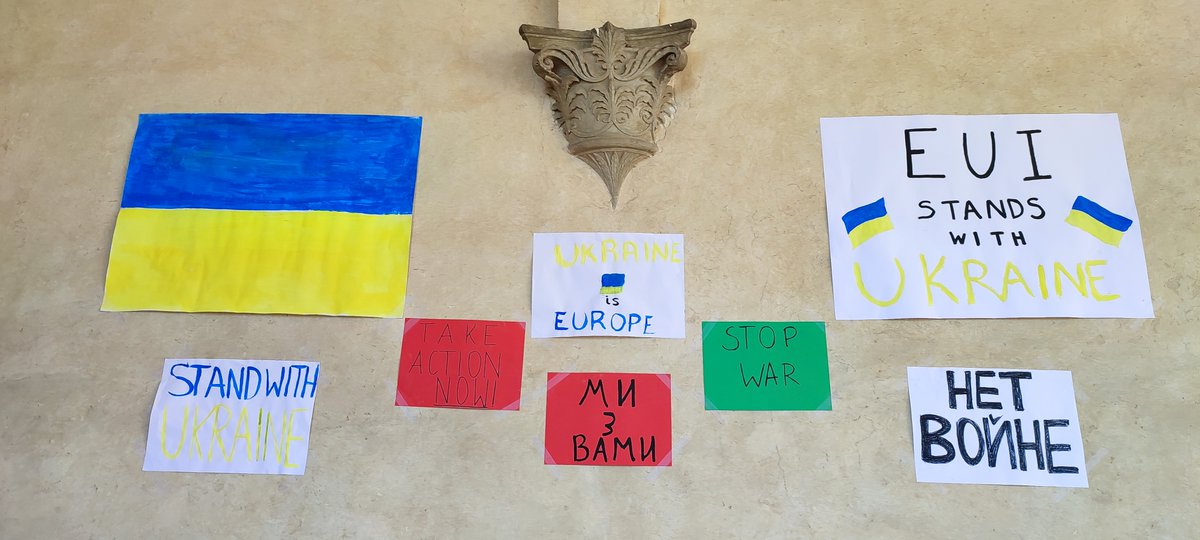 jan_blonski's tweet image. European University Institute @EUI_EU  stands with Ukraine - Ми з Вами! 🇺🇦🇪🇺 

#EUIstandsWithUkraine
