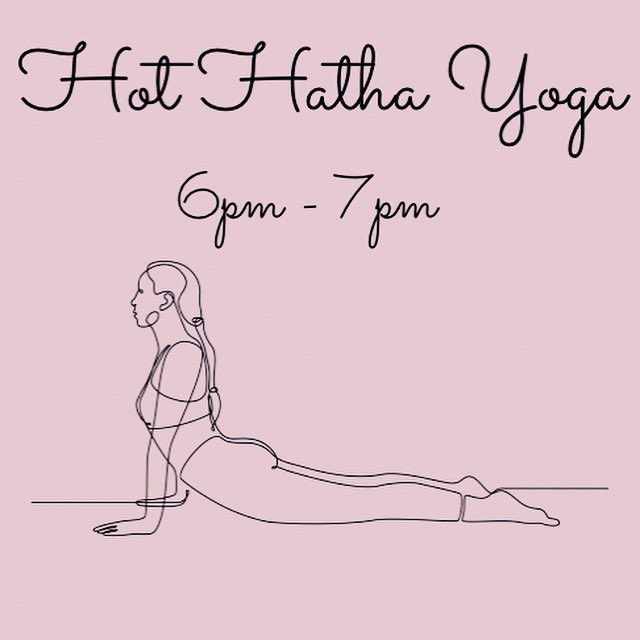 Don’t miss out on Hot Hatha Yoga tonight with Lauren Rice 🙏✨ 

#yoga #hotyoga #hatha #hothatha #hathayoga #fitness #strength #motivation #energy #lifestyle #flexibility #meditation #calm #relax