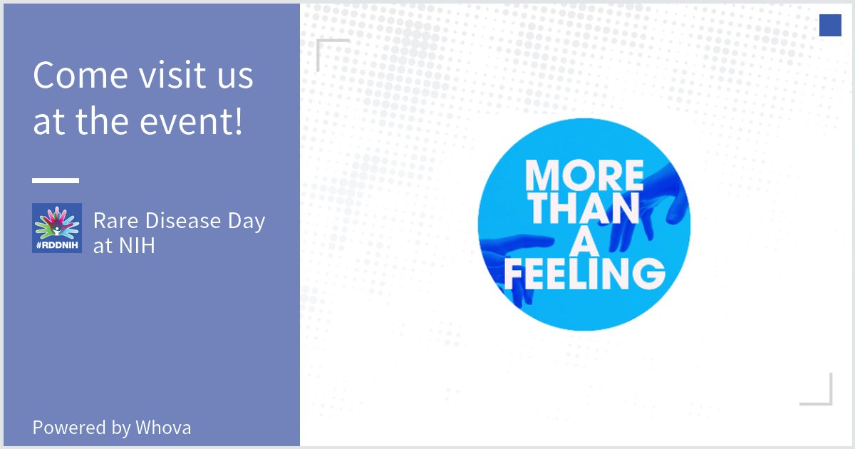 sara_serritella's tweet photo. Come visit us at Rare Disease Day @ncats_nih_gov today! Excited to connect with folks across the country about @MTAFmovie @PeggysFriendKim @PeggysFriendKim @neuroMOOC @ChicagoITM @UChiSciComms @uchicago #CTSAProgram #RDDNIH https://t.co/REtT37yomV https://t.co/9Fx8SfE3Cw