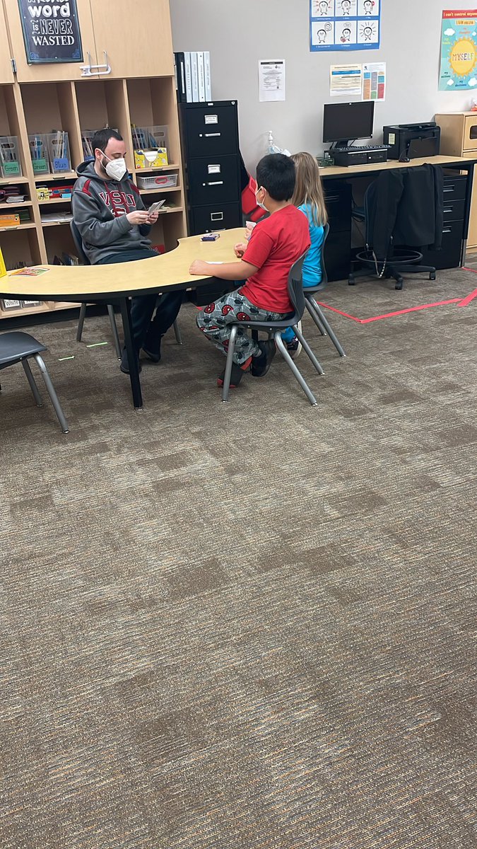 MsBaunach's tweet photo. Small groups based around student choice will forever be one of my favorite inclusion strategies! These students all wanted to work on their fact fluency, so I partnered them up and created stations to practice! https://t.co/AodSGrg9EW