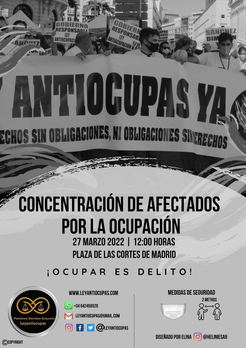 Plataforma Afectados Ocupación tweet media