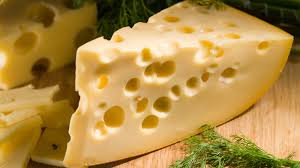 The holes in the Swiss cheese 🧀are caused by the carbon dioxide produced by Propionibacterium shermanii. Some Swiss Cheeses seem to lack the signature holes because🥛 used was too clean. Apparently, hay dust was the source of the bacteria🐮
 #CGC #NFTs #food #cheese