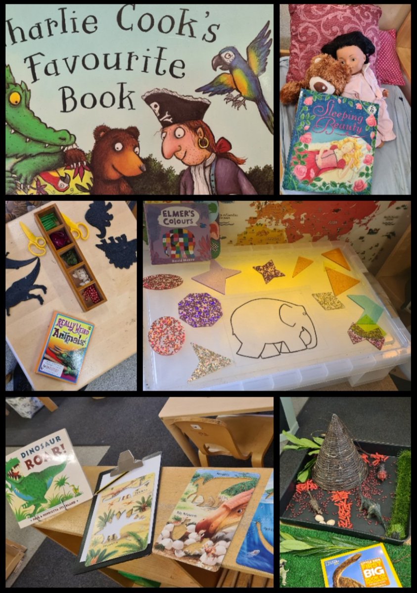 Ushersk1's tweet photo. All set to discover our favourite books 📚 #worldbookday #earlyyears #literacy #playeveryday  #playbaselearning https://t.co/9SDMBpJqV9