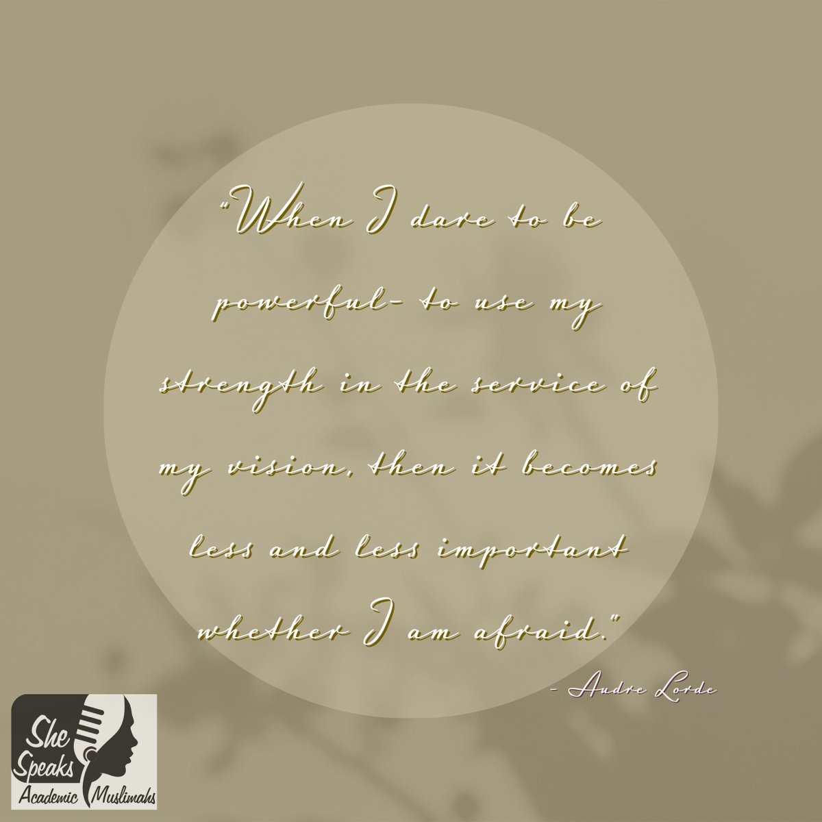 She Speaks: Academic Muslimahs Podcast (@academicmuslima) on Twitter photo 