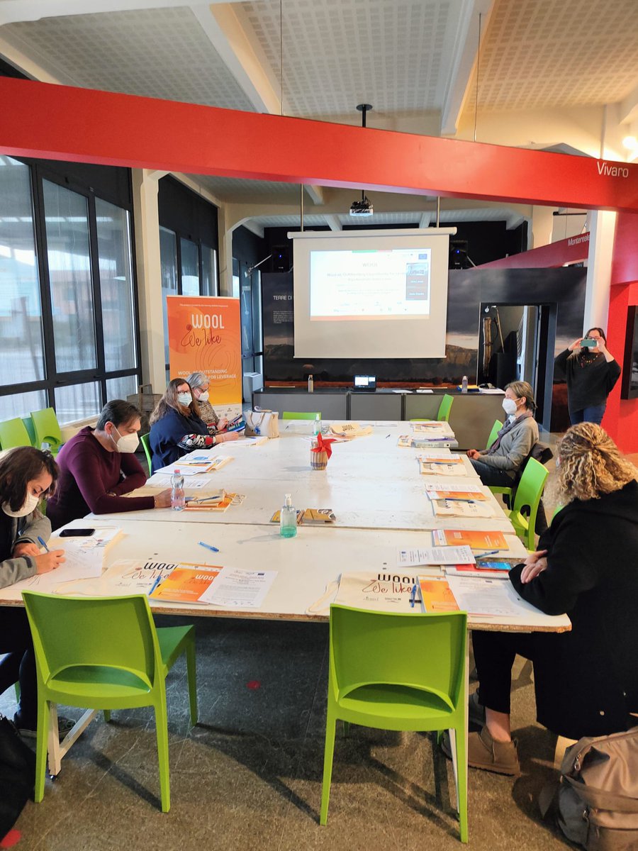 AdrionWool's tweet photo. The purpose of the workshop“Regional Stakeholders Workshop of Wool Value Chain” is to transfer knowledge, elaborate considerations in a participatory and inclusive perspective of the various subjects belonging to the wool sectors #adrioninterreg #woolwelike @PoloTecAA https://t.co/Puioc27Sak