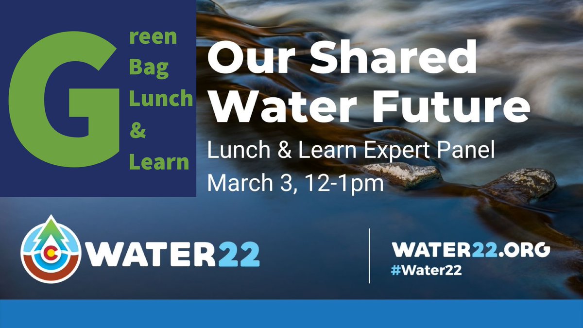 CEFF's tweet image. DYK? We have two Green Bag Lunch &amp;amp; Learns scheduled during #CEFF2022! Tomorrow, join us for The Roar of the Marañón: Thinking Like a Watershed. Thursday, March 3, join for an expert panel discussing Our Shared Water Future. Go to ceff.net for more info.