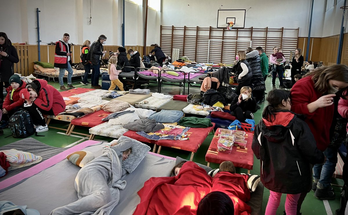 Friends, I’m one of organisers at a refugee camp on Ukraine-Slovakia border, I know exactly whats needed (gloves, blankets, simcards) and buy it every day. If you want to help, my paypal is anton@caceres.me. Can’t promise reports, no time -> help if you trust.