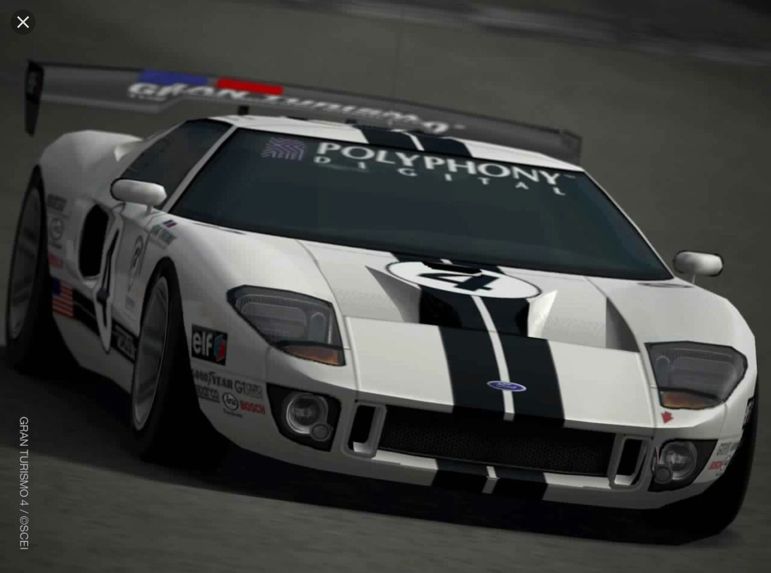 Truth in 32bit on X: 3 days until #GT7. The Ford GT LM Race Car Spec II  was introduced as the main showcase car for Gran Turismo 4, promoting the  release of