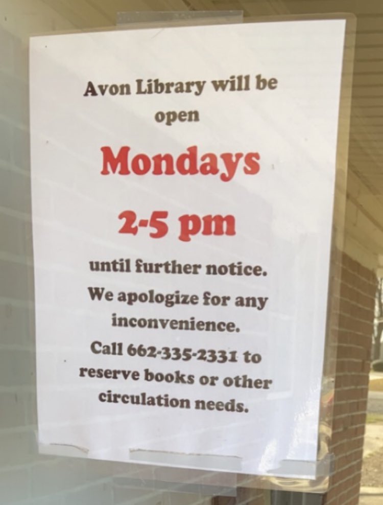 AvonMsLibrary's tweet image. 