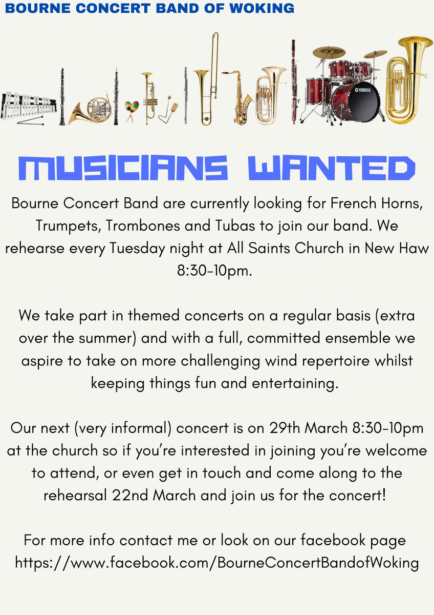 Bourne Concert Band tweet media