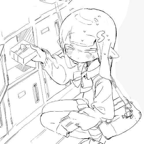 流れ防止 