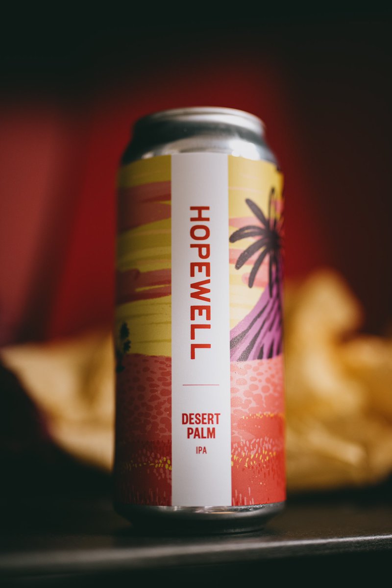 Rolling out to you this week: Desert Palm West Coast IPA.

Desert Palm is an IPA inspired by the SoCal classics. A distinct profile of grapefruit, pineapple, citrus rind and pine. Refreshingly hoppy and noticeably bitter, with a finish as dry as the desert.