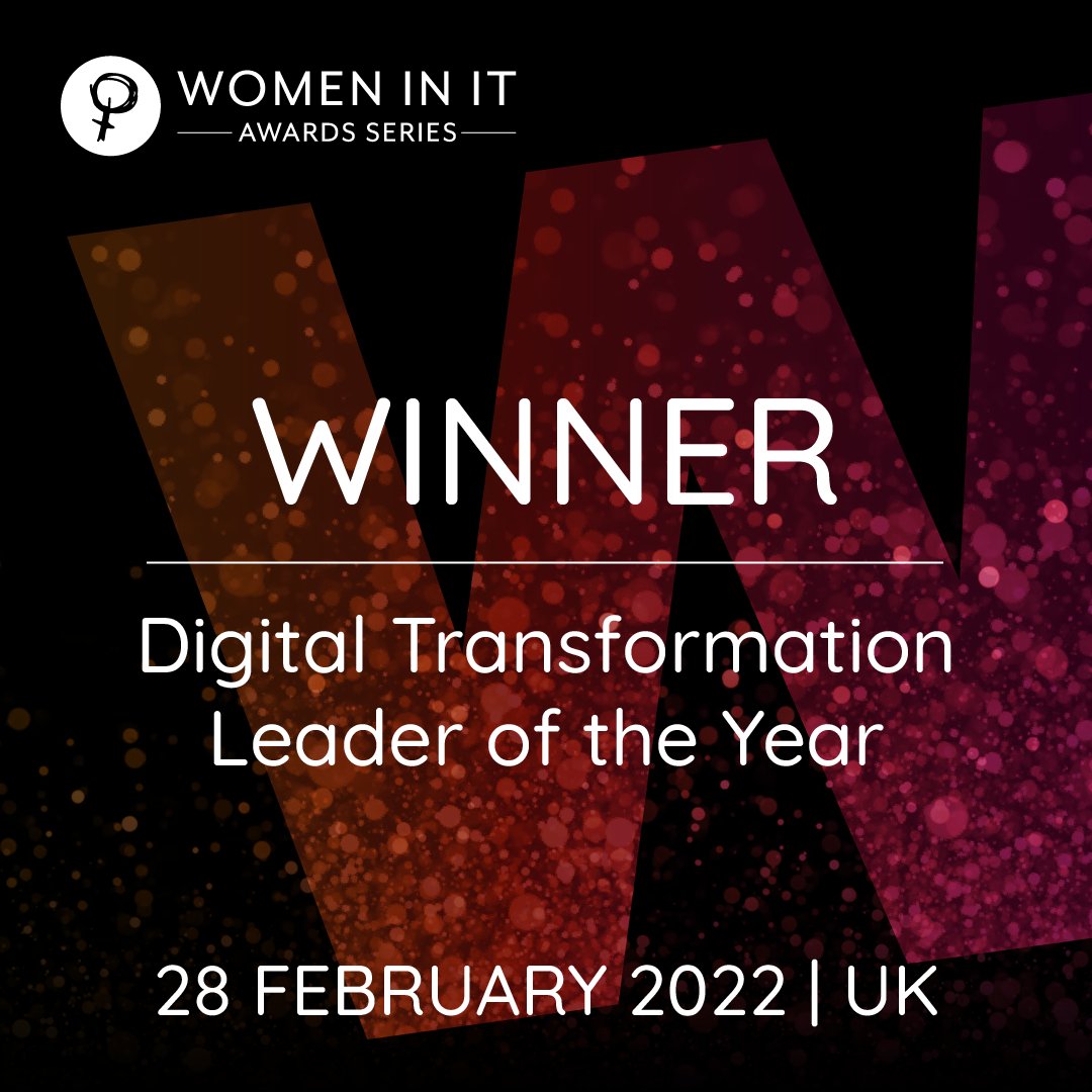 Digital Transformation Leader of the Year award goes to Susie Day <a href="/NHSDigital/">NHS England Transformation</a>. Susie played a critical role in the Government's response to the pandemic by leading the integration of the NHS App with the Covid Pass and subsequent national roll-out.👏 #WITAwards