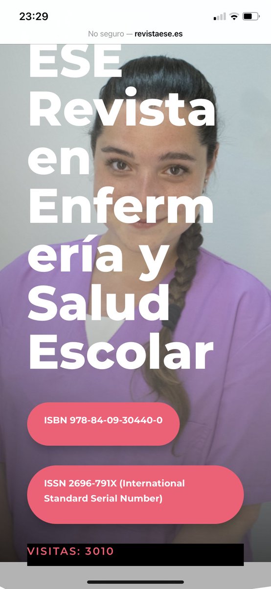 No hace ni un año de su lanzamiento y a día de hoy llevamos mas de 3000 visualizaciones, publicaciones en espera 🥳🥳 emocionados en el proyecto <a href="/CGEnfermeria/">Consejo General de Enfermería</a>  <a href="/AceesEnfermeria/">ACEESEnfermería</a> @Enesmalaga <a href="/marlimser/">Marta Lima-Serrano</a> <a href="/amece_es/">AMECE</a>