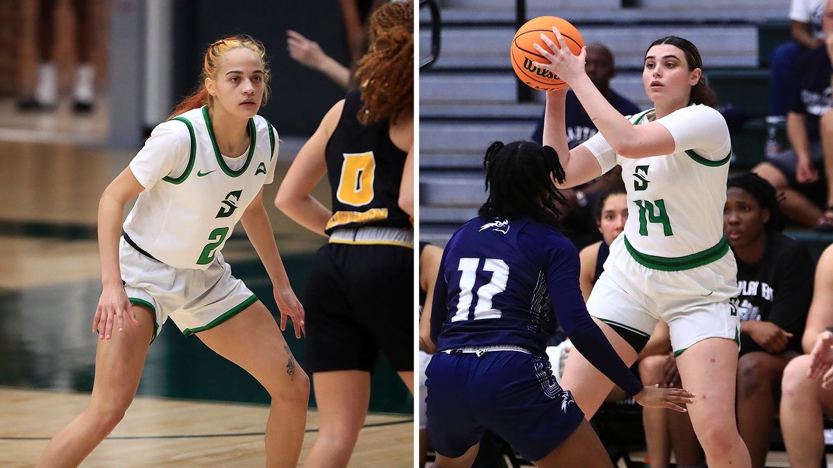 NEWS: Alyssa Hargrove, Mali Morgan-Elliott Earn ASUN Weekly Awards - bit.ly/3svgXXN #GoHatters