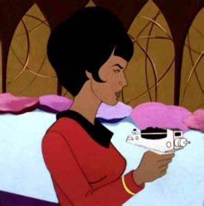 GatorNorthern's tweet photo. #trekfirsts Day 28 On the last day of Black History month I highlight Lt Nyota Uhura. Bridge officer and a visible presence on the command team. In 1966, this was a rare sight. @SubcommanderT @lisatsunami @petertrek1 @ana_m_q @coffeenol @neilkid75 https://t.co/rwseeVR5Kv