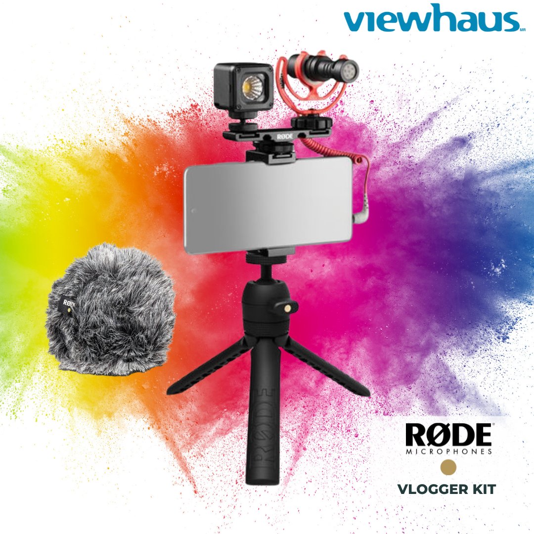 VIEWHAUS's tweet image. 🚨ENTREGA INMEDIATA🚨

🔥RODE VLOGGER KIT🔥

Crea tu contenido de una manera fácil y práctica.
👉 Micrófono Rode VideoMic
👉 Luz MicroLED para cámara
👉Soportes de escritorio/Hheld

#Rode #VloggerKit #videoblogs #Video
