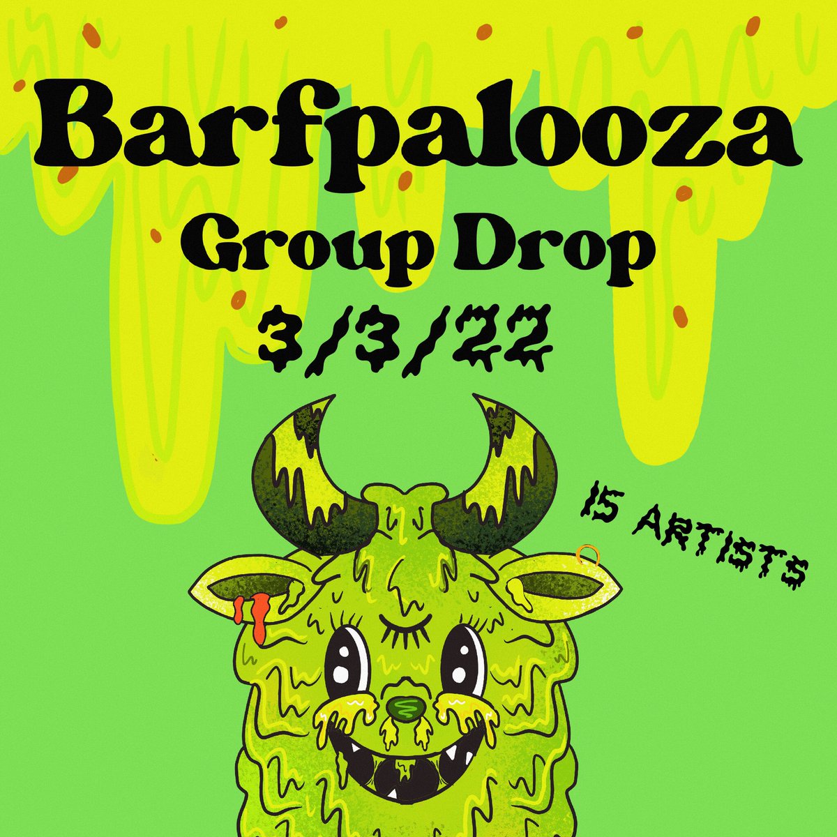 yucksalgo's tweet image. Barfpalooza is soon 🤮 everyone is donating a percentage of their sale to charities of their choosing. Im planning on donating 30% of the sale from my king barf YUCK🤮 to Red Cross Excited to see what everyone has created and where ya choose to help !#algofam #barfpalooza