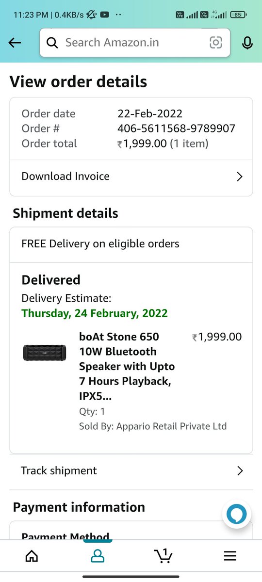 lukasgeorge12's tweet photo. @AmazonHelp https://t.co/7pGLWHmhUV