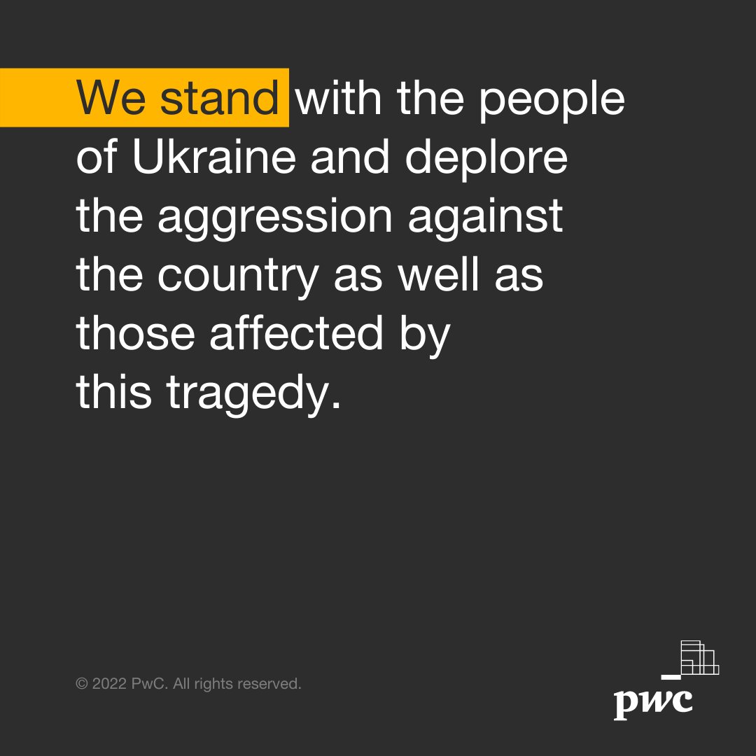 PwCUS's tweet image. #StandWithUkraine 🇺🇦
