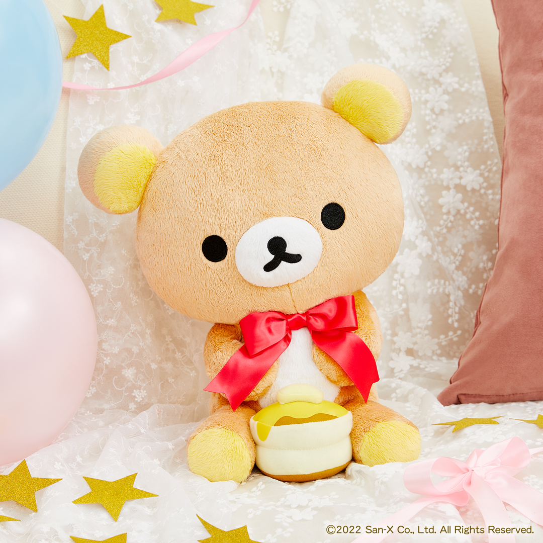 リラックマ くじ ぬいぐるみ ラストワンＡ賞Ｃ賞 ローソン 🎀ラストワン賞は…🎀 少し首を傾げているような、Cotetto（コテット