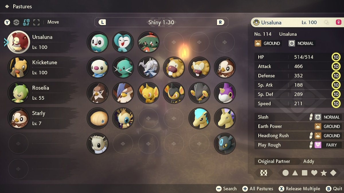AddyYTx's tweet photo. I got close to 70 shinys out of the dex so far, but I'm happy I'm so close to my first box! ✨ #PokemonDay #PokemonLegendsArceus    #PokemonLEGENDS    #ShinyPokemon https://t.co/gJF3S2CxMj