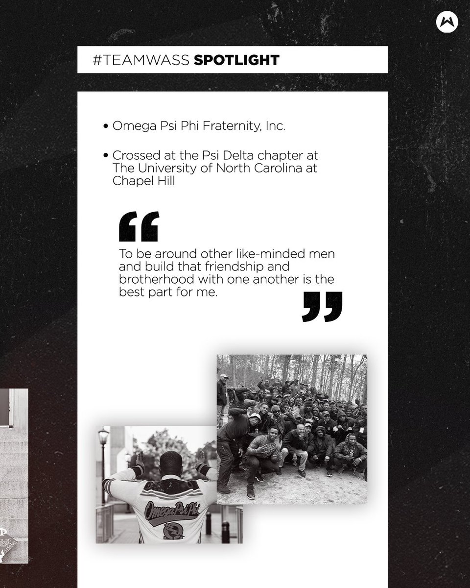 #TeamWass Spotlight: Thomas Squire

In honor of #BlackHistoryMonth, we're talking to our employees who are members of The Divine 9 - the 5 fraternities and 4 sororities within the Black community that are a pillar for activism, service and academic achievement.