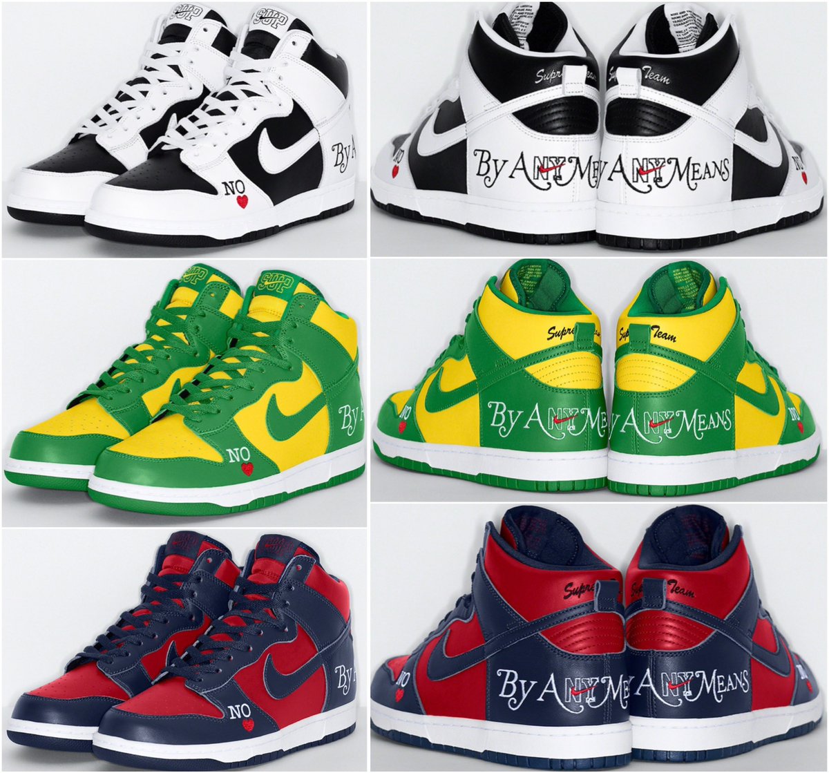 DropsByJay's tweet photo. Supreme Week 2 Droplist
Nike, B.B Simon and much more set to release in store and online this Thursday, March 3rd. Stay tuned for retails and additional news. 

What are you grabbing this Week? https://t.co/zyhkLfV6tM