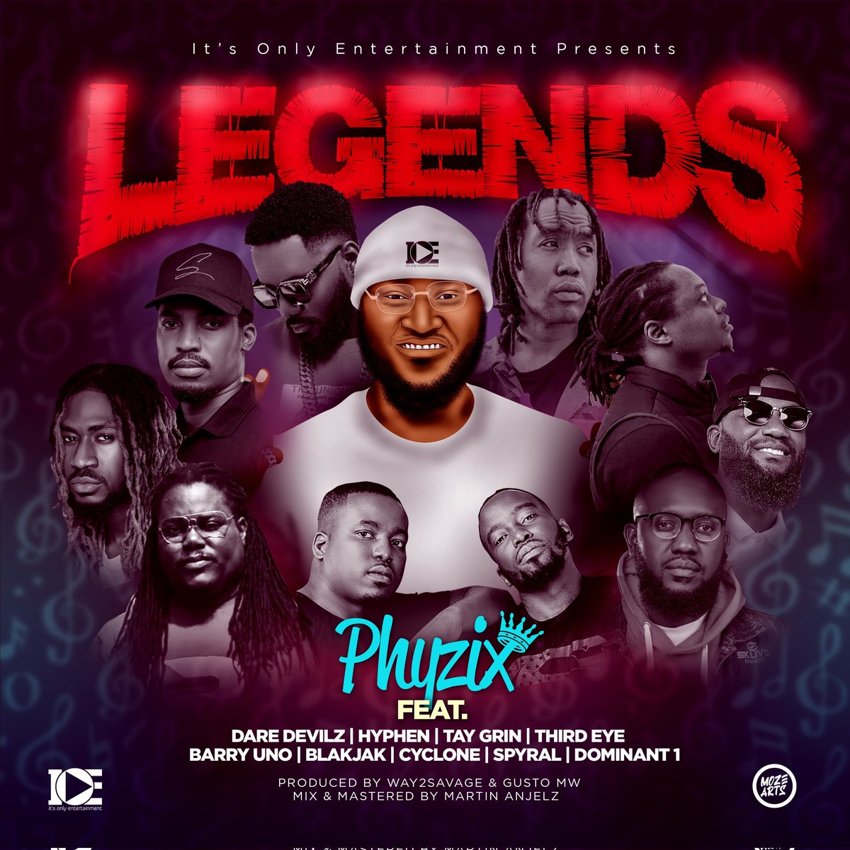 odyssey_mw's tweet photo. NEW MUSIC
🚨Don't forget to set your reminders🚨 as one of urban's biggest tunes drops tonight.
@PhyzixMw #LEGENDS feat @The_Daredevilz, @MfumuHyphen, @Tay_Grin, @MandelaMwanza, @BarryOne1, @CheKalonda, @Cyclone_Mw, @spyralmwenya & #Dominant1.
#MadeOnMonday @Joynathu https://t.co/r3Y4KmdcWk