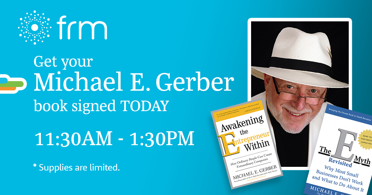 FRMsolutions's tweet image. #IFA2022 attendees, make sure to get by booth 1618 to meet Michael E Gerber and get your book signed. #franchising #franchise #franchisedevelopment #convention #franchiseconvention #franchisecommunity.
