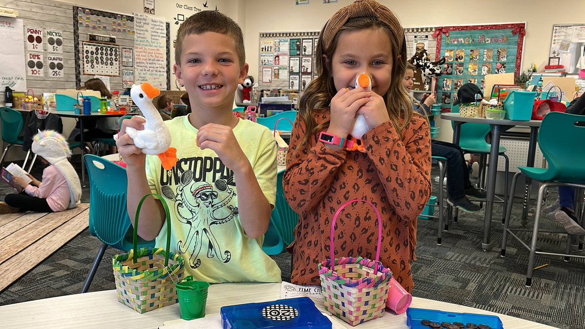 Mrs. Thiel in 2nd grade (@mrsthielin2nd) on Twitter photo Learning about financial literacy with the help of Mother Bruce and his goslings! <a href="/RyanTHiggins/">Ryan Higgins</a> <a href="/ElementaryFord/">FordElementary</a> Learning about financial literacy with the help of Mother Bruce and his goslings! <a href="/RyanTHiggins/">Ryan Higgins</a> <a href="/ElementaryFord/">FordElementary</a>