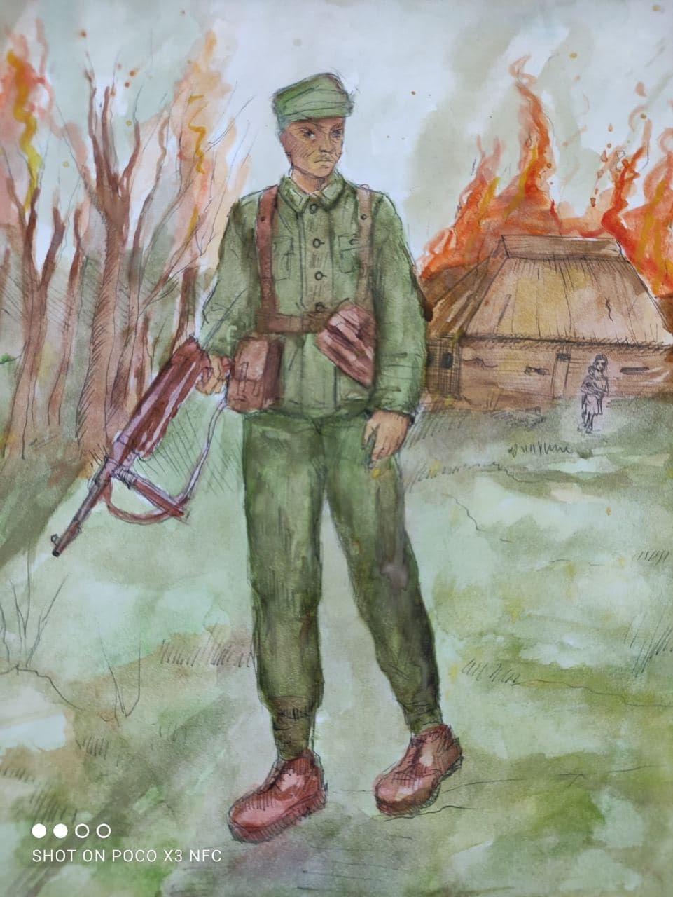 Рисунок герои рос и и Донбасса