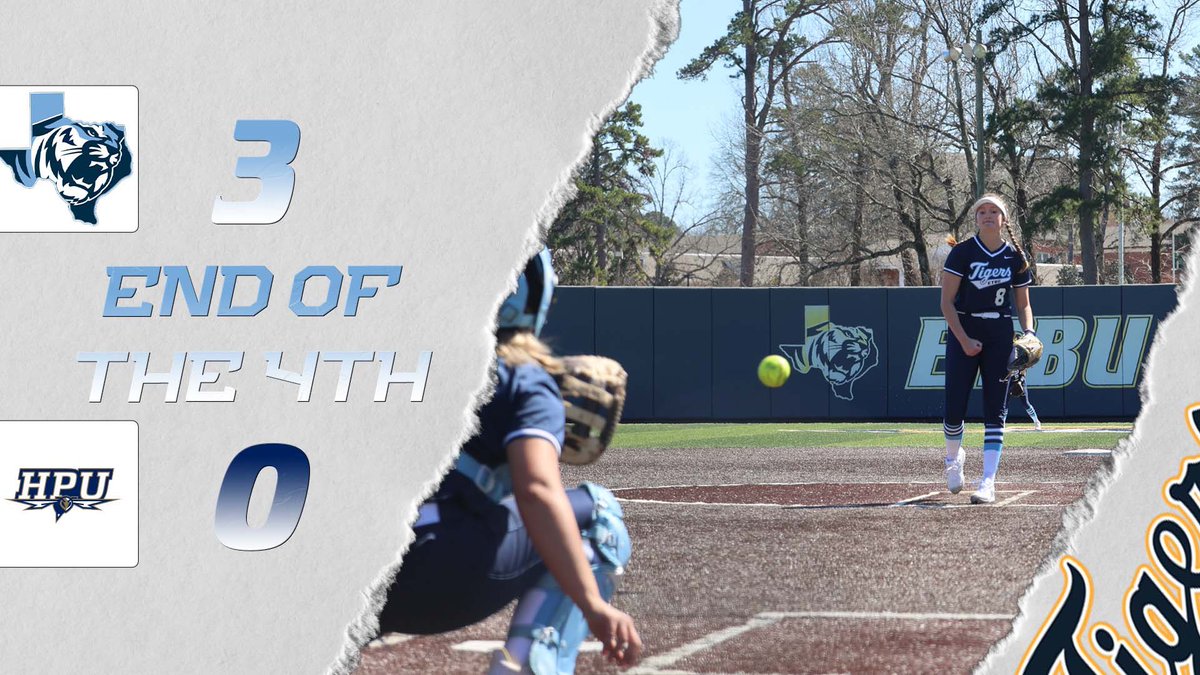 #TigerGameday

🔑 stats so far
<a href="/HannahK74629491/">Hannah Kelley</a> | 6 SO’s on 12 Batters Faced
<a href="/MarinMusicant/">marin.musicant</a> | 1 Hit 2 RBI’s

#TigerSoftball #TigersUnite