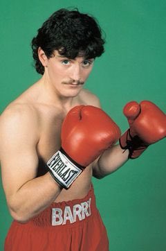 Big happy birthday to himself, Barry McGuigan.   