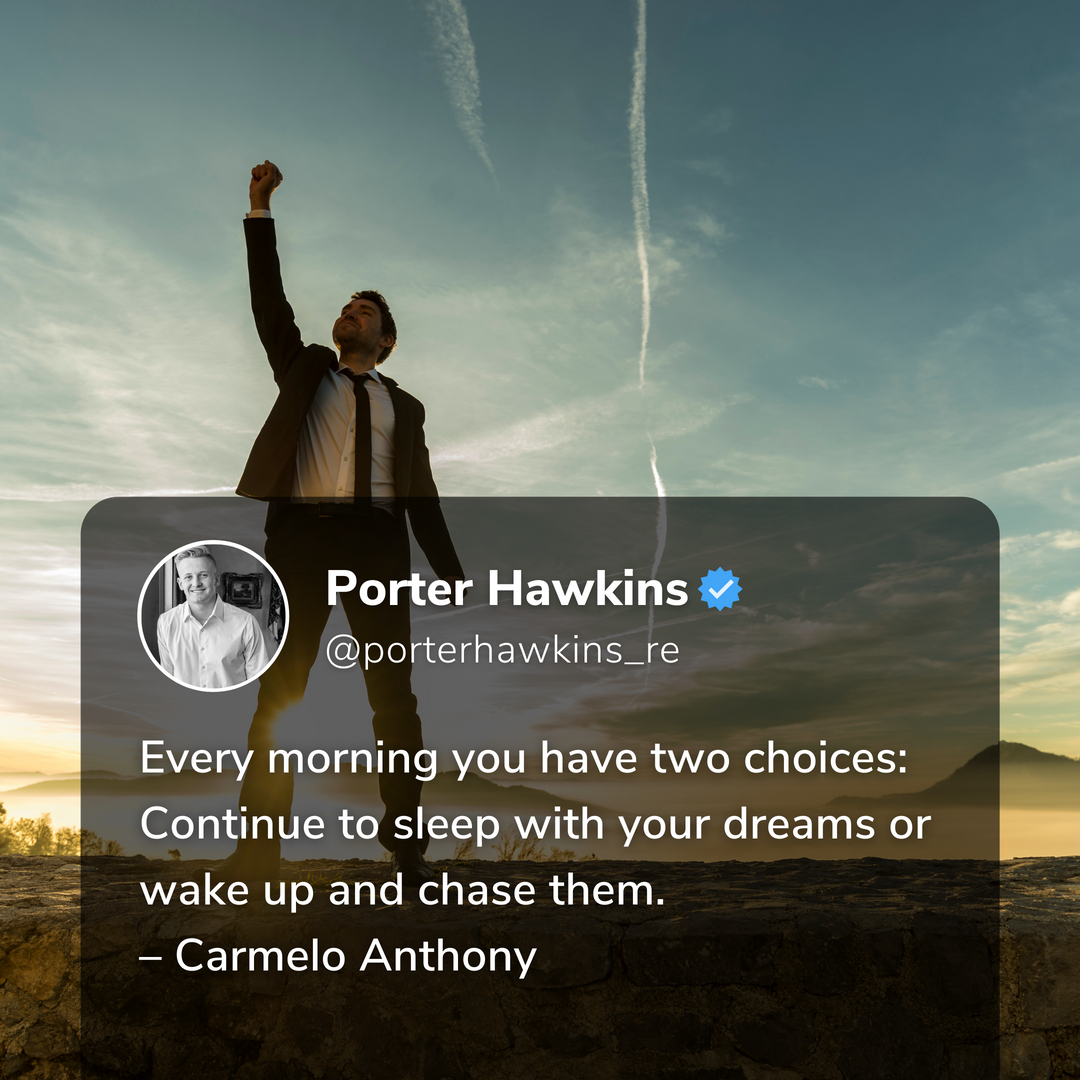 phawkkins's tweet image. Dreams don’t come true with pixie dust and magic. Dreams come true when we do the work and make them a reality.

What are you going to do today?
-
-
-
-
-
#dreamchasing #goafteryourdreams #reachyourgoals #chaseyourgoals #chaseyourdreams #dreambig #dreambigger #entrepreneurminds