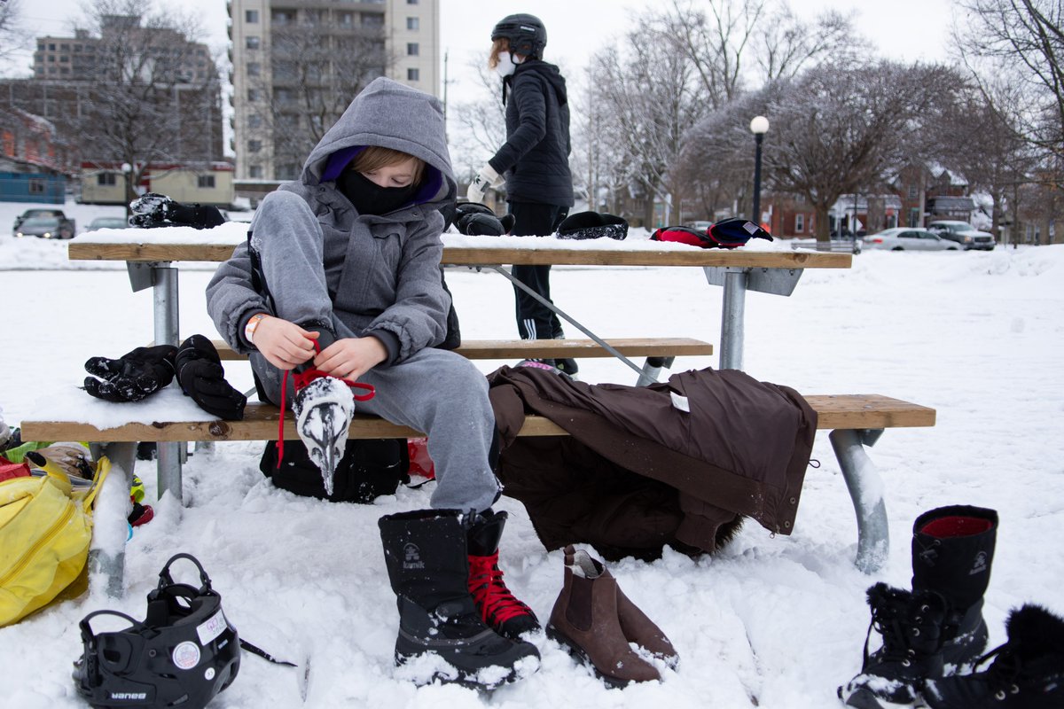 wrdsb's tweet image. Students from @CourtlandPS in #Kitchener returned to the ice at Victoria Park, thanks to the efforts of many involved.

“They’ve loved it. It’s been so positive. There’s been just a buzz around the school,” said teacher Allison Moore.

Read full story: wrdsb.social/3voeyQi