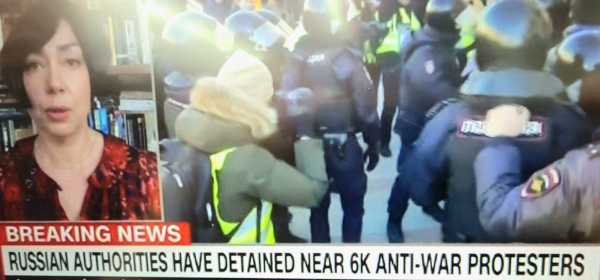 PaulSnatchko's tweet photo. RE this @CNN report:
How do you detain 6,000 people?
Where do they put all of them? A stadium?
Are they feeding them?
#RussiaProtests #ProtestsInRussia #RussianRevolution https://t.co/GkWLeRV7PO