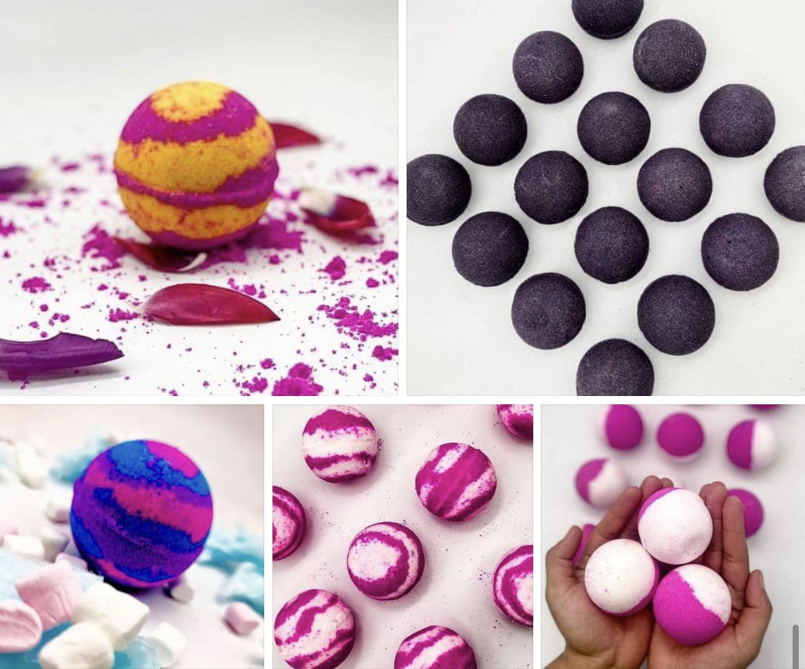 💞💞All Bath Bombs are back in stock 💕💕

Flower boom
Opium 
Snow fairy 
Alien 
La vie La Belle
Interstellar 
Marshmallow &amp; Candyfloss 
Soap &amp; Glory 
PlayStation controllers 
Shark Attack

lavishsmells.com/collections/ba…