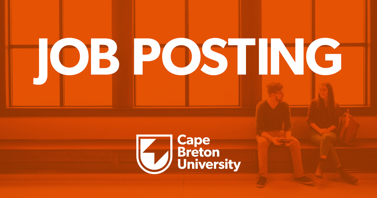 We’re hiring, please share with qualified candidates!

CBU invites applications for the position of Community Liaison Officer.

Application closes March 4, 2022.

Please review the Job Description for details: cbu.ca/faculty-staff/…