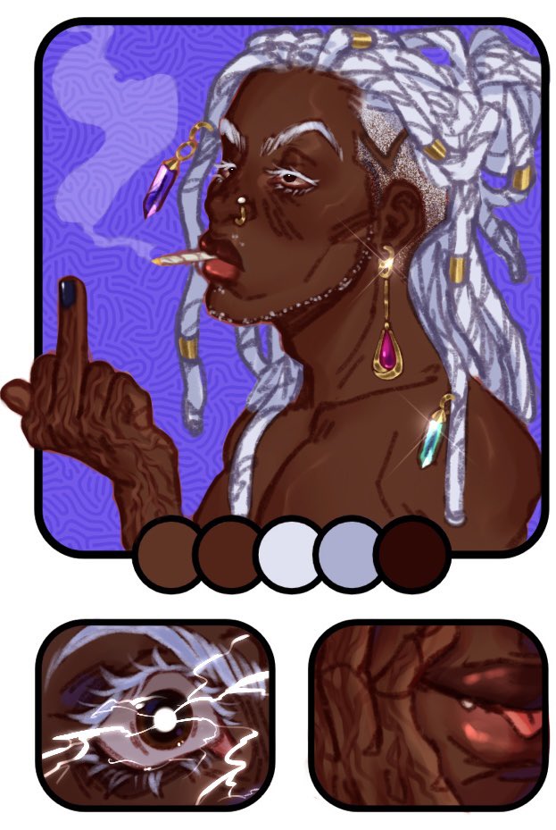 sevinite_twt's tweet photo. [OC] george and my friend @chattycanine’s chara logan, dndified 🧚🏽‍♀️✨💕 https://t.co/AvsBVHiK6h