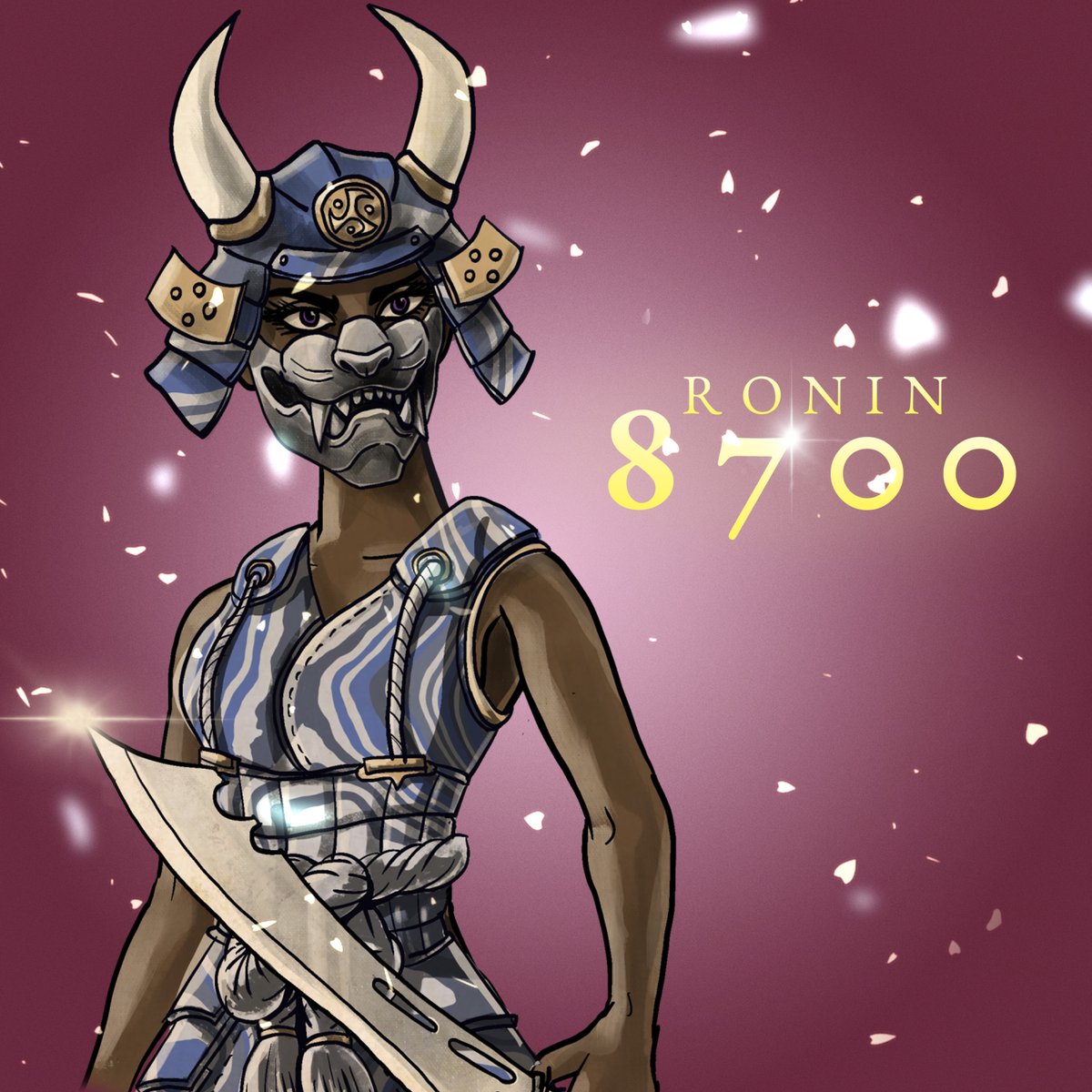 In the light of our female ronin announcement we provide 10 more WL spots to win.

Look at this lioness of war ⚔️

1️⃣  Follow <a href="/8700ronin/">87Ronin</a>
2️⃣  Retweet &amp; Like
3️⃣  Tag 3 Friends

Winners in 24h 💛🌊

#nftdrop #nftcommunity