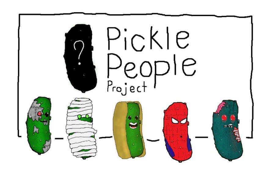 PicklePeeplProj's tweet photo. Just in case you missed it our mystery pickle dropped last night, this is how it looks 🥒🌎 who’s hyped ?! #NFTs #nftcollectors #NFTCollection #ETH #community #NFTCommunity https://t.co/aUvcSWgTWM