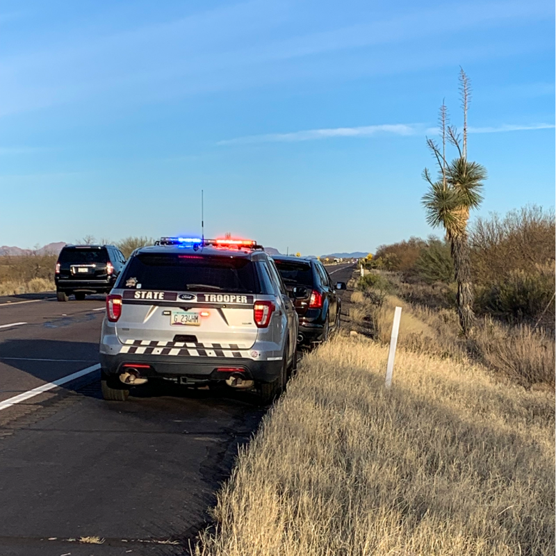 Arizona_DPS's tweet photo. Yesterday, #AZTroopers conducted a special enforcement detail on US 93 between mileposts 167-190, north of Wickenburg. In a 10-hour period, troopers issued 78 citations for speeding. 
Please #SlowDown, #StayAlert &amp; always #BuckleUp. https://t.co/h5nDZjluex