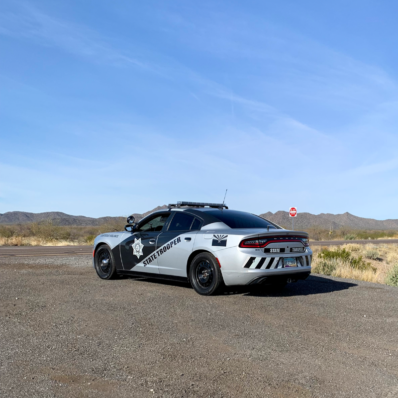 Arizona_DPS's tweet photo. Yesterday, #AZTroopers conducted a special enforcement detail on US 93 between mileposts 167-190, north of Wickenburg. In a 10-hour period, troopers issued 78 citations for speeding. 
Please #SlowDown, #StayAlert &amp; always #BuckleUp. https://t.co/h5nDZjluex