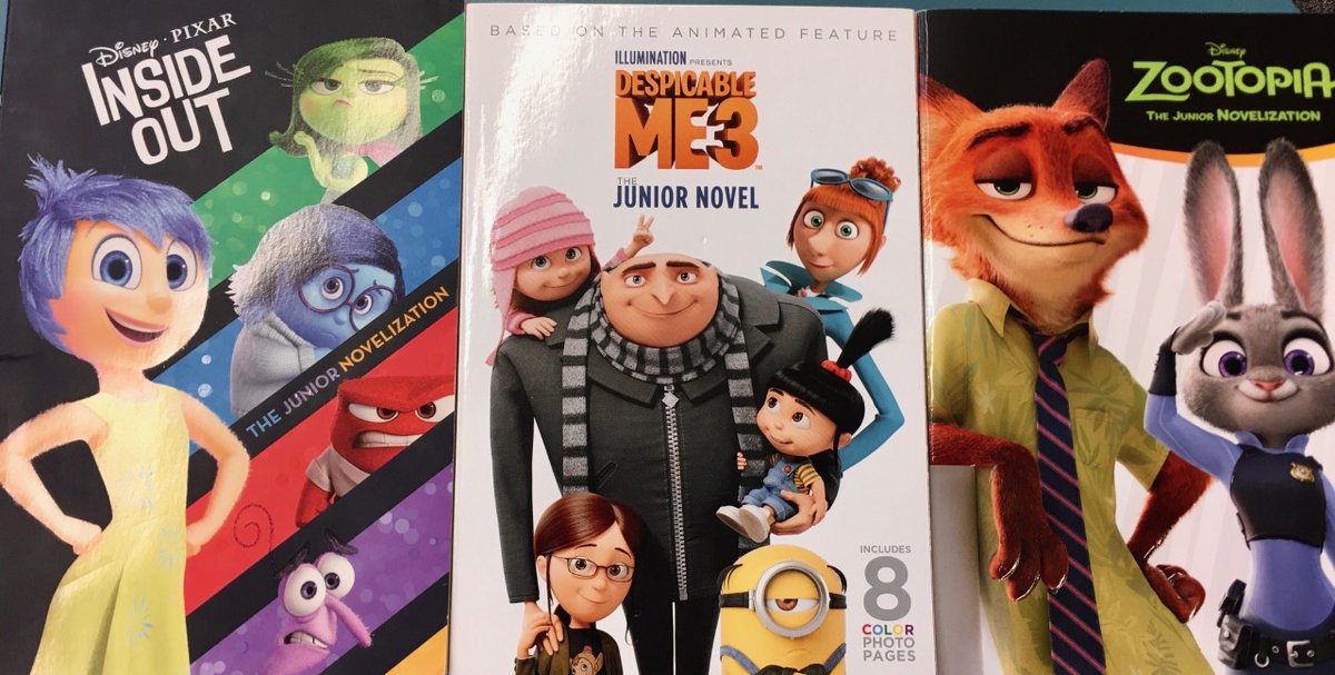 Attention Hawks...this just in...Junior Novels based on popular movies! See you in the library! Which would be your favorite? It is Zootopia for me! 🐾♥️ <a href="/HilburnAcademy/">Hilburn Academy PreK-8</a> <a href="/MariahAWalker/">𝑫𝒓. 𝑴𝒂𝒓𝒊𝒂𝒉 𝑨. 𝑾𝒂𝒍𝒌𝒆𝒓</a> <a href="/AdminSmith/">Admin_Andre</a> <a href="/ghuntley621/">Ginnie Huntley</a>