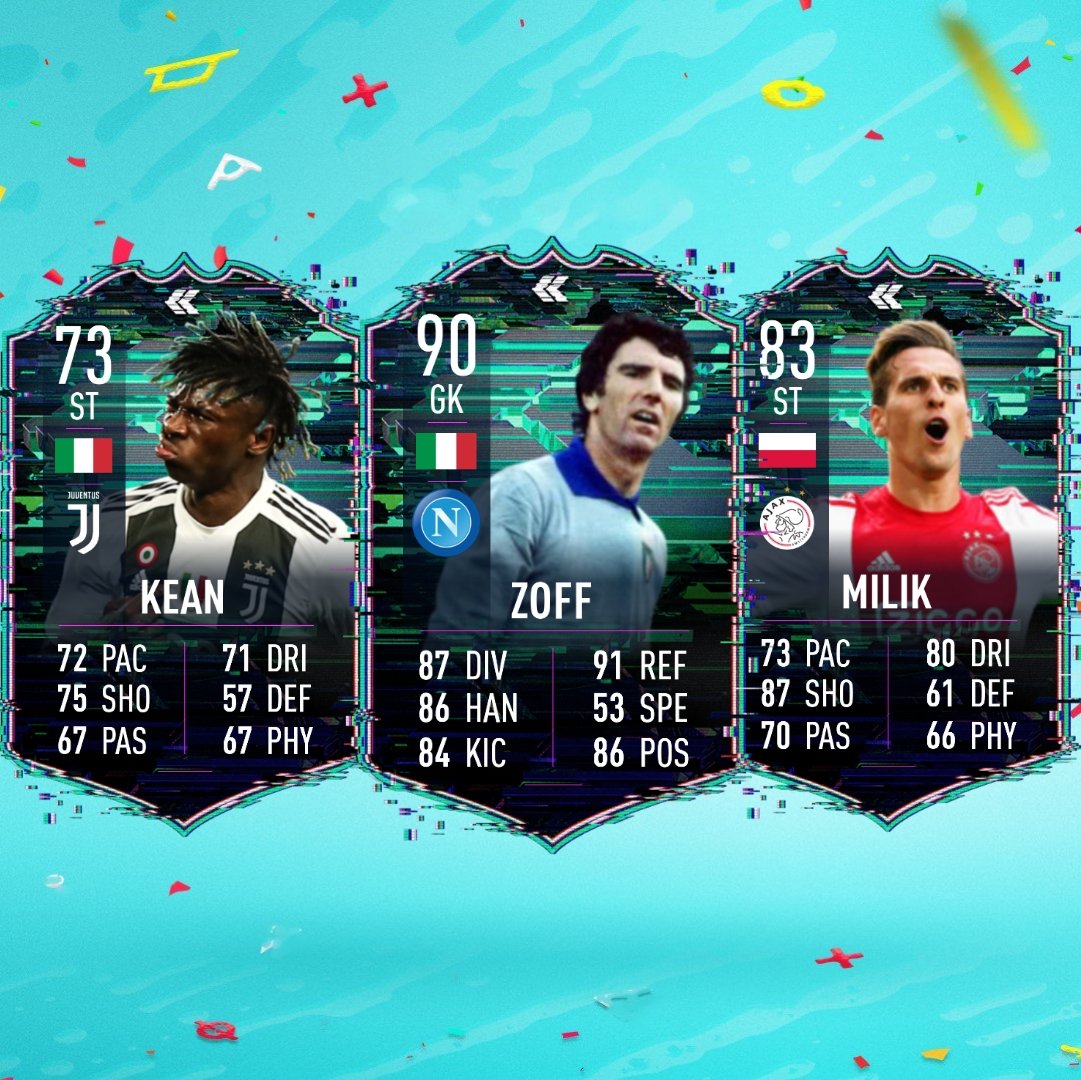 Happy birthday to Moise Kean Dino Zoff and Arkadiusz Milik 