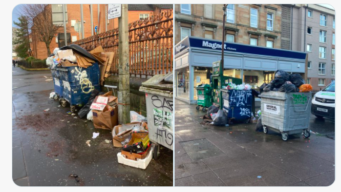 workforscotland's tweet photo. @MhairiHunter @Belic #SNP #TrashingGlasgow #TroughingforScotland https://t.co/ELnqTp8i2i
